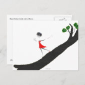 ガーランニングル・ズ・ダウン・ア・ツリー ポストカード (正面/裏面)