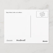 ガーランニングル・ズ・ダウン・ア・ツリー ポストカード (裏面)