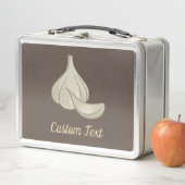 ガーリックウッドカットアイコンメタルランチボックス メタルランチボックス (インサイチュ)