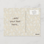 ガーリックウッドカットアイコン ポストカード (裏面)