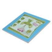 ガーリッククローブズベジタブルガーデン タイル (側面)