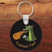 ガーリックドラゴンキーチェーン キーホルダー (正面)