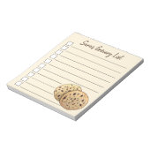 ガーリックナン焼いたインディアンフラットパン料理 ノートパッド (回転)