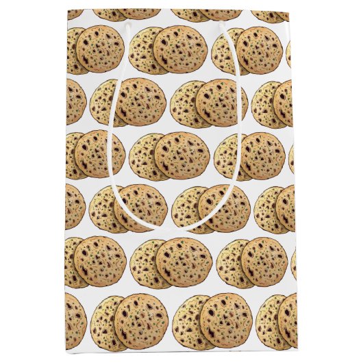 ガーリックナン焼いたインディアンフラットパン料理 ミディアムペーパーバッグ (正面)