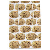 ガーリックナン焼いたインディアンフラットパン料理 ミディアムペーパーバッグ (裏面)