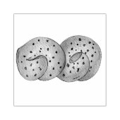 ガーリックノットパン転がイタリアンフードレストラン ラバースタンプ (インプリント)