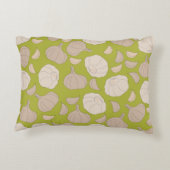 ガーリックパターン – ガーリッククローブ&バルブ アクセントクッション (裏面)