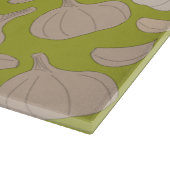 ガーリックパターン – ガーリッククローブ&バルブ カッティングボード (角)