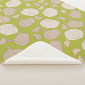 ガーリックパターン – ガーリッククローブ&バルブ シェルパブランケット (3/4)