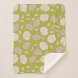 ガーリックパターン – ガーリッククローブ&バルブ シェルパブランケット