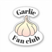 ガーリックファンクラブ シール (正面)