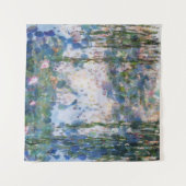 ガーリックリリースイウオーターリリーファインアートスポフ タペストリー (正面(横))