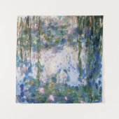 ガーリックリリースイウオーターリリーファインアートスポフ タペストリー (正面)