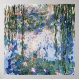 ガーリックリリースイウオーターリリーファインアートスポフ ポスター