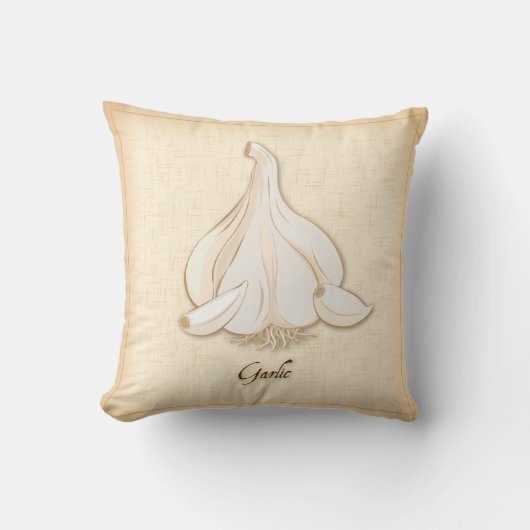 ガーリック装飾用クッション クッション (正面)
