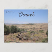 ガーリラヤ海の近くの山サイト上の説教 ポストカード (正面)