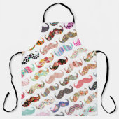 ガーリーおもしろいカラフル エプロン (正面)