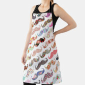 ガーリーおもしろいカラフル エプロン (インサイチュ)