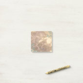 ガーリーでシックな花のパーソナライズなポスト・イット ポストイット (デスク上)