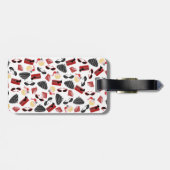 ガーリーで赤い付属品の荷物のラベル ラゲッジタグ (裏面横)