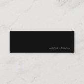 ガーリーなしおり スキニー名刺 (裏面)