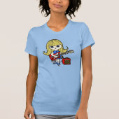 ガーリーなギタリスト Tシャツ (正面)