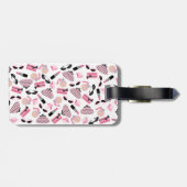ガーリーなピンクの付属品の荷物のラベル ラゲッジタグ (裏面横)