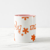 ガーリーなマグ ツートーンマグカップ (中央)