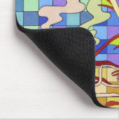 ガーリーな人魚 マウスパッド (コーナー)