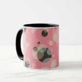 ガーリーな優雅は泡立ちます マグカップ (正面左)