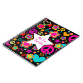 ガーリーな平和愛及びすべて ノートブック (左側)