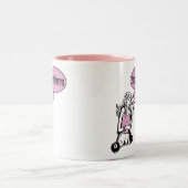 ガーリーな手掛り ツートーンマグカップ (中央)