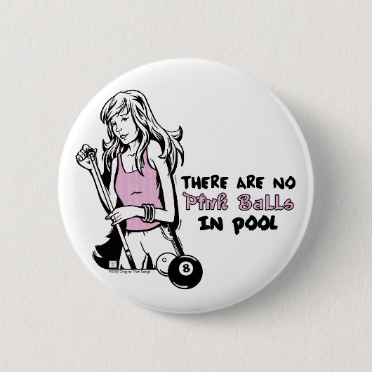 ガーリーな手掛り 缶バッジ (正面)