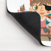 ガーリーな海賊 マウスパッド (コーナー)