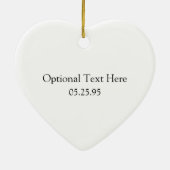 ガーリーな白黒およびピンクの宝石の菓子16の記念品 セラミックオーナメント (裏面)