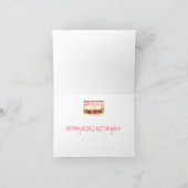 ガーリーな誕生日… カード (内部)