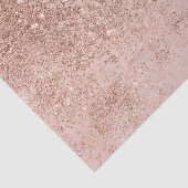 ガーリーな赤面の珊瑚ののどのばら色の金ゴールドのグリッターの大理石 薄葉紙 (詳細)