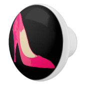 ガーリーな靴のノブまたは引出しの引き セラミックノブ (右)