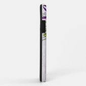 ガーリーなiPhone5ラベンダーの紫色のスイートピー Case-Mate iPhoneケース (裏面/右)