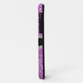 ガーリーなIPHONE 5の場合のピンク。 きらきら光るなパリ Case-Mate iPhoneケース (裏面/左)