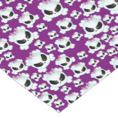 ガーリーなSkullz ショートテーブルランナー (コーナー)