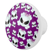 ガーリーなSkullz セラミックノブ (右)