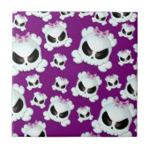 ガーリーなSkullz タイル (正面)