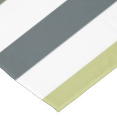 ガーリーはっきりしたRainbow Big Horizontalストライプ Pattern テーブルクロス (アングル)