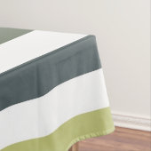 ガーリーはっきりしたRainbow Big Horizontalストライプ Pattern テーブルクロス (インサイチュ)