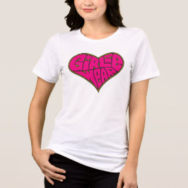 ガーリーウェア ハート トライブレンドＴシャツ
