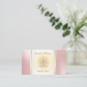 ガーリーエレガントモダントレンディー 名刺 (スタンド正面)