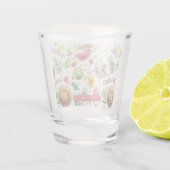 ガーリーカラフルビーチリラックス ショットグラス (裏面)