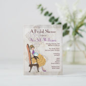 ガーリーガール ブライダルシャワー 招待状 (スタンド正面)