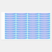 ガーリーグリッターシックモダン名パーソナライズされた ラベル (シート)